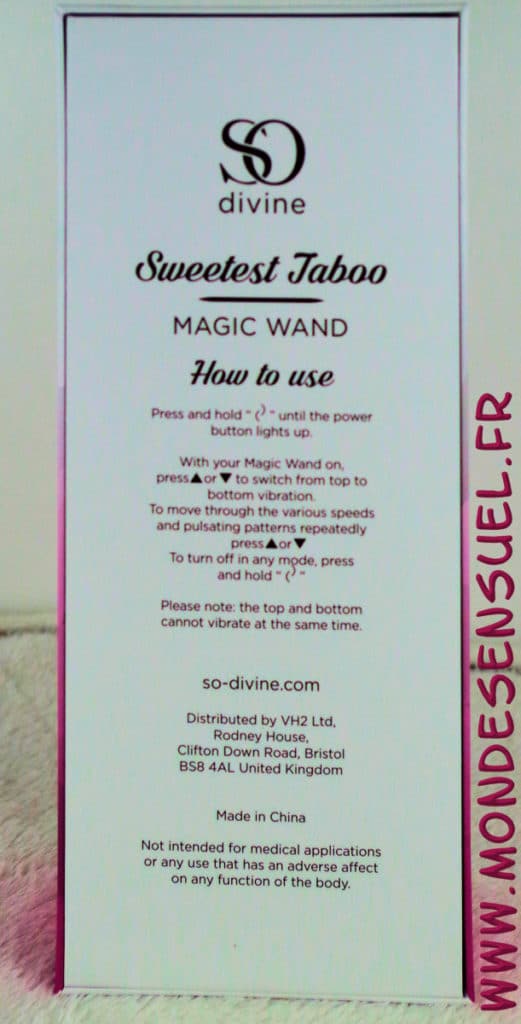 sweetest taboo boite