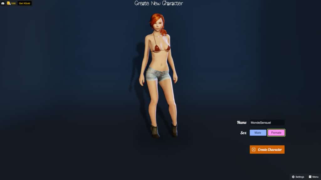 jeu vidéo pornographique 3dxchat