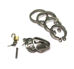 Cage de chasteté BON4M métal