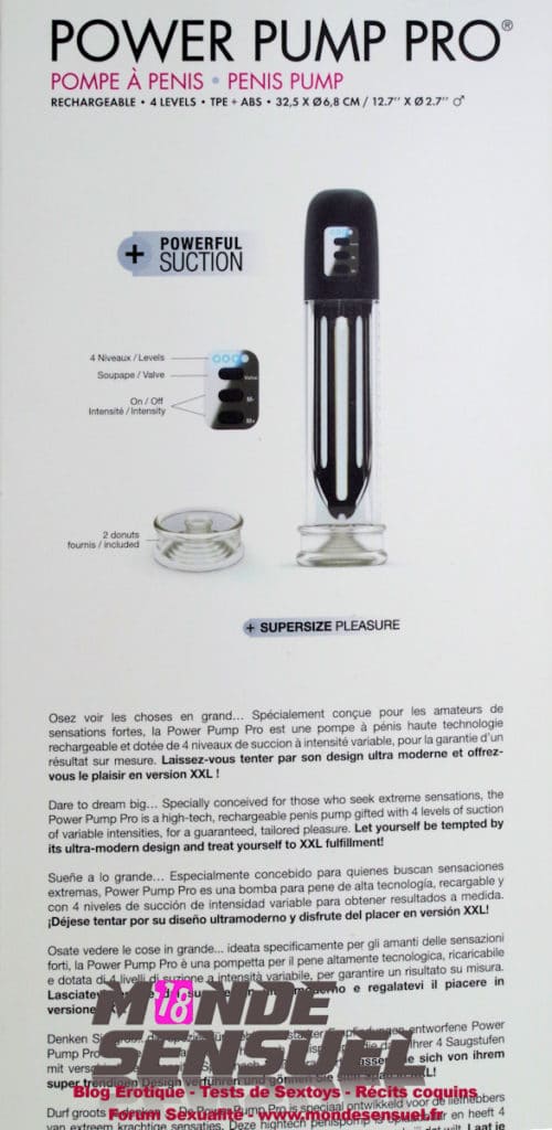 power pump pro boite dos