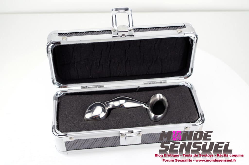 dildo anal metal coffret