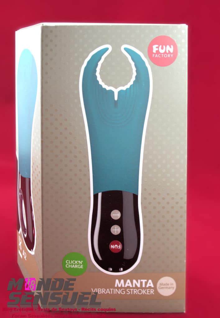 Fun Factory Manta boite présentation