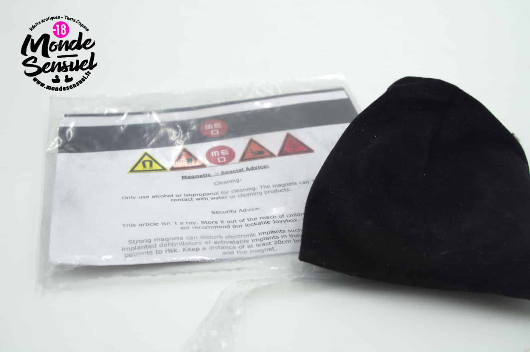 découverte du Cockring Oh So Easy à fermoir magnétique