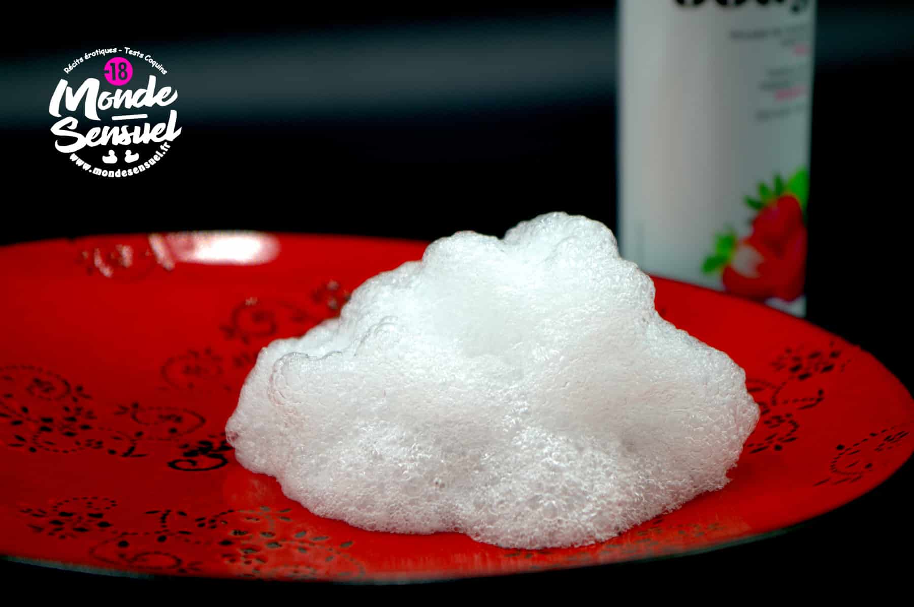 Découverte de la mousse de massage crepitante Love to love