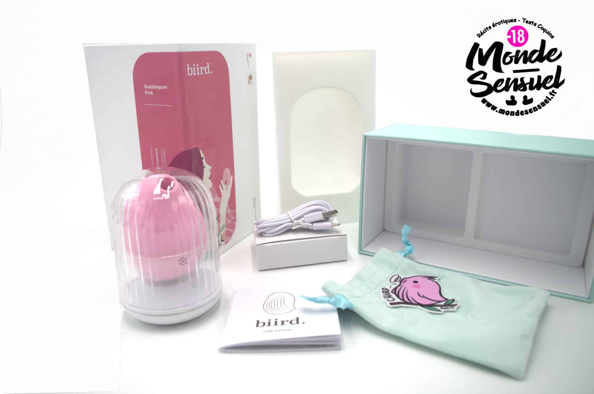 présentation du stimulateur clitoridien Obii Biird