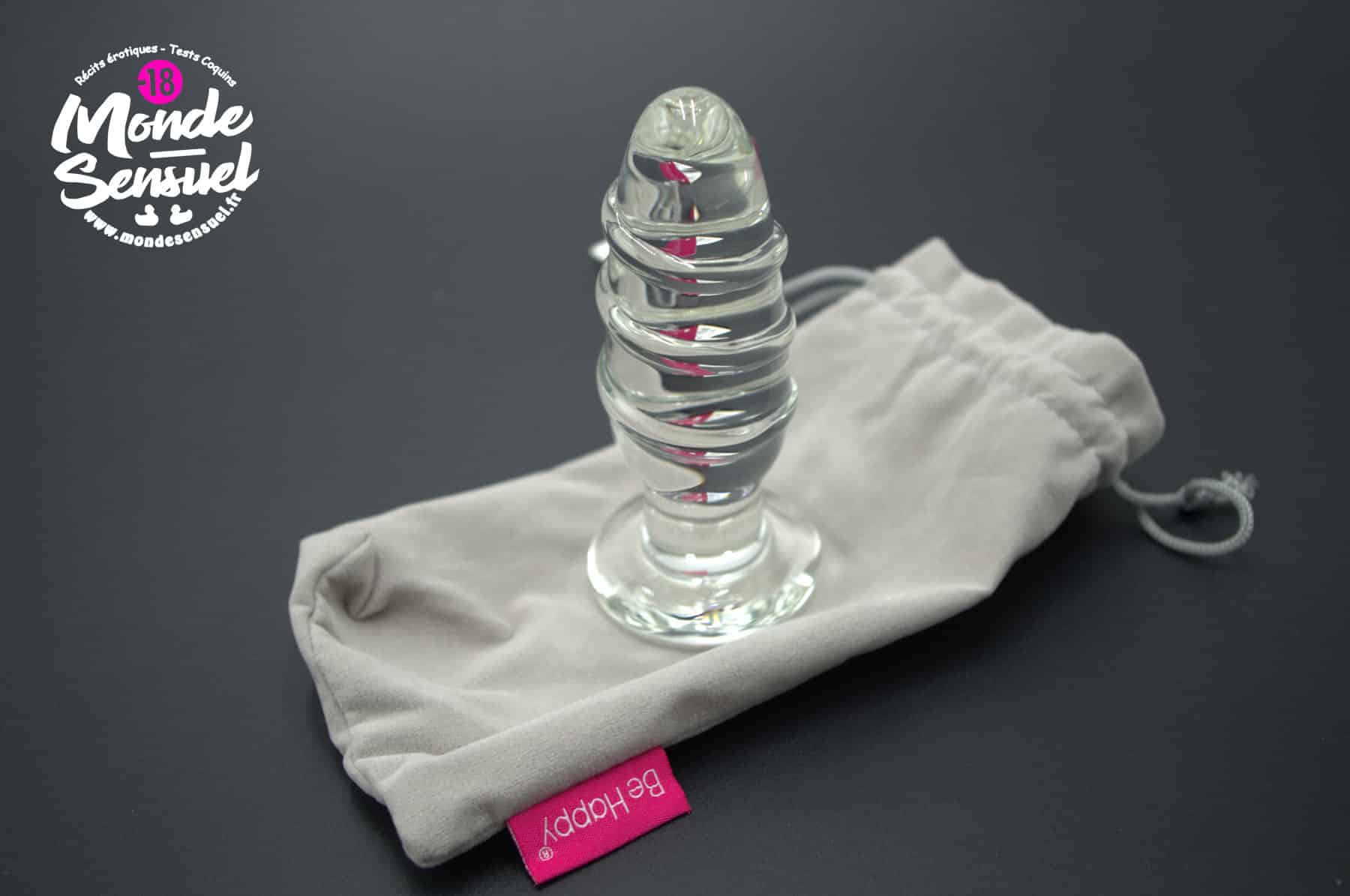 présentation Plug Conique Strié de la marque Be Bondage